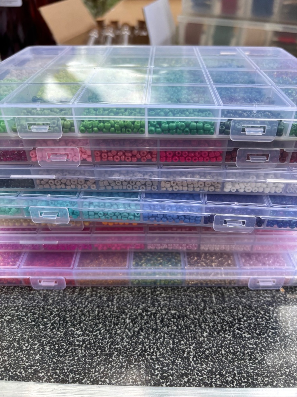 Seed Beads. 3 mm in size